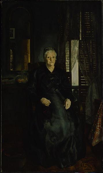 George Wesley Bellows My Mother oil painting image